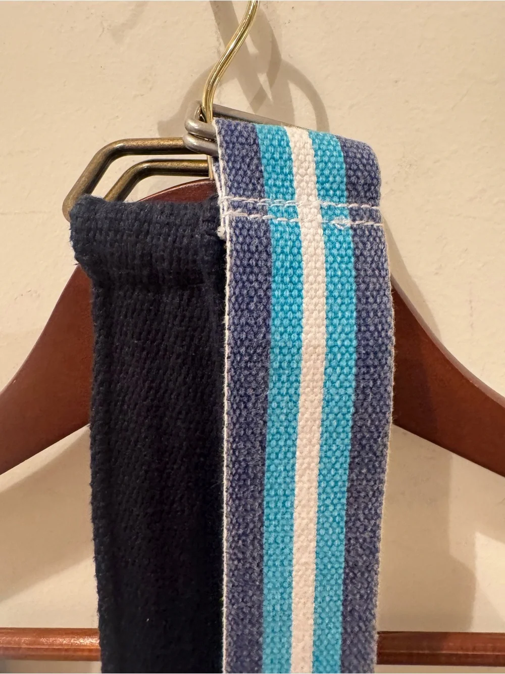 2 preppy boy’s belts. Canvas.  Approx same length.